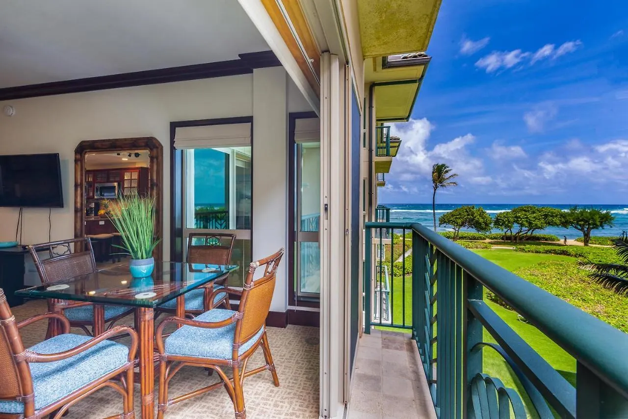 Apartment Waipouli Beach Resort Exquisite Ocean View Condo In Oceanfront H Building! Kapa'a United States
