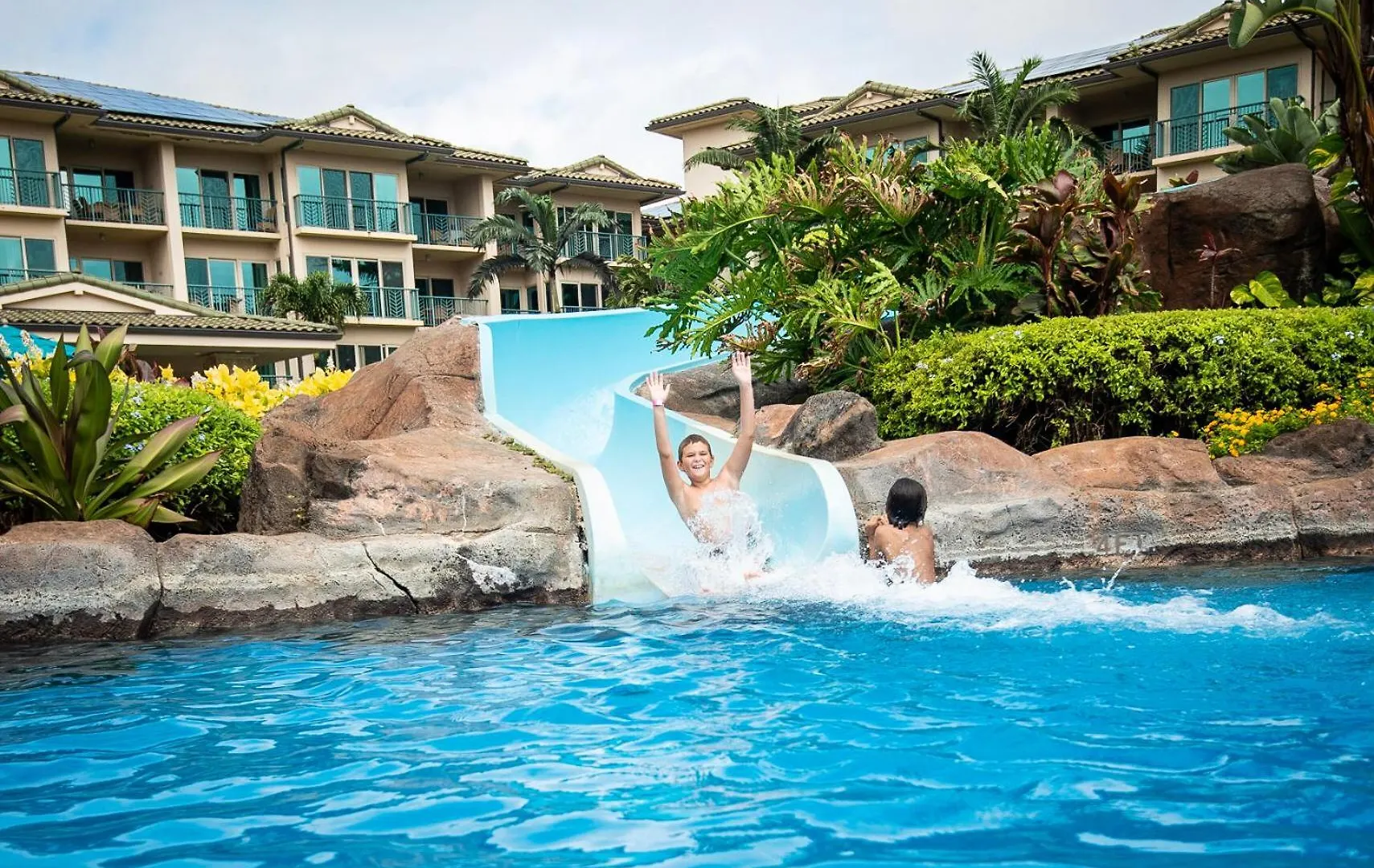 Appartement Waipouli Beach Resort Exquisite Ocean View Condo In Oceanfront H Building! Kapa'a Verenigde Staten